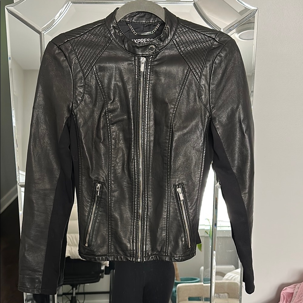 Express Faux Leather Jacket